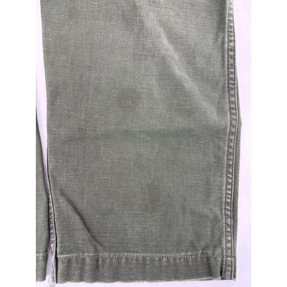 US Army OG-107 Type I Fatigue Pants Trousers Vietnam Cotton Sateen Green 30x28